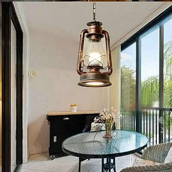 Amazon.com: Industry Retro Chandelier Kerosene Lamp LED